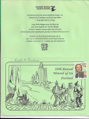 Wizard Of Oz Festival 1991 Program (LAST ONE) SIGNED By Munchkin Ruth Duccini!! • $25