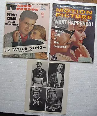 1961 Motion Picture Magazine 1961 TV Star Parade Magazine Milton Berle Photo • $22