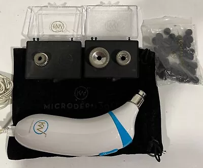 Kelley West Microderm 360 Personal Microdermabrasion Kit 4 Heads Packet Filters • $30