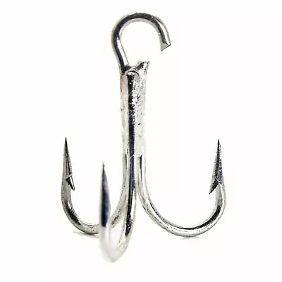 Mustad 35517-DT 4/0 Open Ring 3x Strong Treble Hooks Saltwater CHOOSE QTY • $16.99