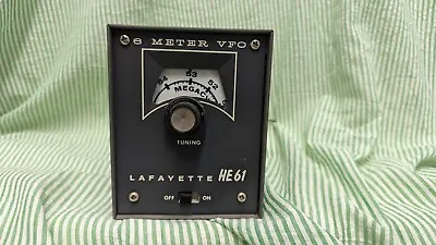 Lafayette HE61 VF06 Variable Frequency Oscillator • $15