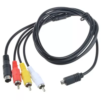 5ft AV A/V Audio Video TV Cable Cord For SONY Handycam Camcorder VMC-15 FS 15FS • $11.58