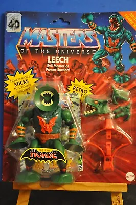 Mattel MOTU Masters Of The Universe Leech Evil Master Of Power Suction! New • $16.99