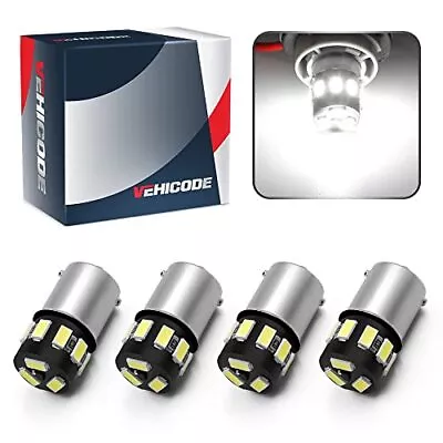 4Pack 12V White 67 89 97 631 5007 5008 R5W R10W 1156 LED Bulb Mini BA15S For Car • $14.99