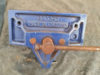 Record Made In England Woodworking Vice • $60