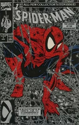 Spider-Man #1 Torment Silver Edition Todd McFarlane Marvel 1990 NM/Mint • $14.95