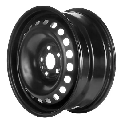 02443 Reconditioned OEM 16x7 Black Steel Wheel Fits 2013-16 Dodge Dart • $79