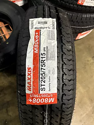 New Maxxis St 205 75 15 D Tl M8008 Plus (trailer Use Only) 8ply • $117