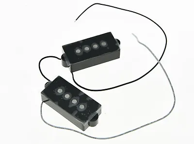 Black Alnico 5 Vintage Sound Precision Bass Pickups For 4 String P Bass Guitar • $13.79