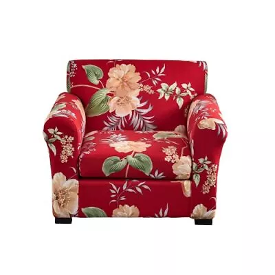 Stretch Chair Sofa Slipcover2 Piece Armchair Sofa Covers Printed Chair Covers... • $44.22
