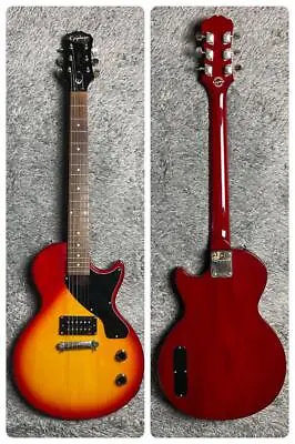 Epiphone Les Paul Junior CUSTOM SHOP Cherry Sunburst Genuine Case Included Used • $499