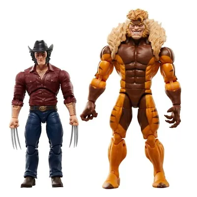 Wolverine 50th Marvel Legends Logan Vs Sabretooth 6-Inch Action Figure 2-Pack • £59.99