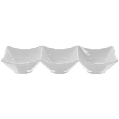  Pickle Food Plates Divided Serving Tray Soy Sauce Bowl Dishes Grade Platter • £8.78