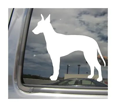 Manchester Terrier Dog - Purebred Car Truck Window Vinyl Decal Sticker 01645 • $4.99