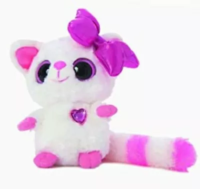 Yoohoo & Friends 5  Fennec Fox With Pink Bow &Gem Heart With Kissing Sound NWT • £11.95