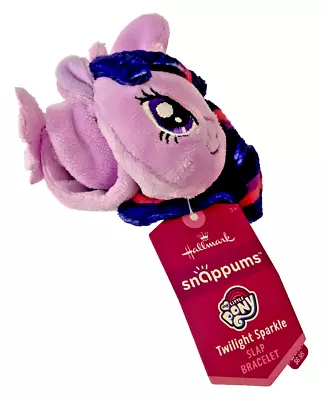 TWILIGHT SPARKLE My Little Pony 2017 Snappums Slap Bracelet • $12.99