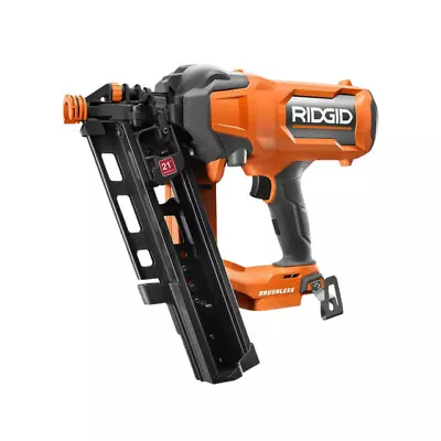 $199.90 • Buy RECON RIDGID R09894B 18V Brushless Cordless 21° 3-1/2  Framing Nailer Tool Only