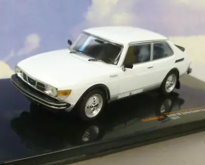 Ixo 1/43 Diecast 1977 Saab 99 Turbo Combi Coupe In White Clc460 • £30.95