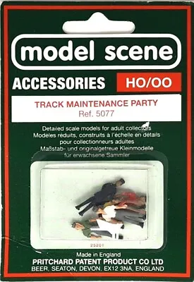 Model Scene 5077 Track Maintenance Party - OO/HO Gauge Figures • £5.99