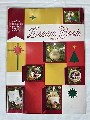 HALLMARK 2023 Keepsake DREAM BOOK Wish List And Price List 50th Anniversary • $10.28