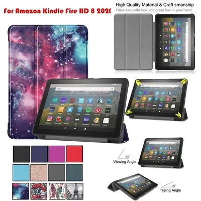 For All-New Kindle Fire HD 8/HD 8 Plus 10th Gen 2020 Ultra Slim Case Stand Cover • $19.60