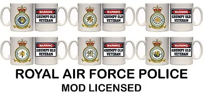 ROYAL AIR FORCE RAF POLICE MILITARY GRUMPY OLD VETERAN 11oz & 15oz MUG (MI44) • £8.99