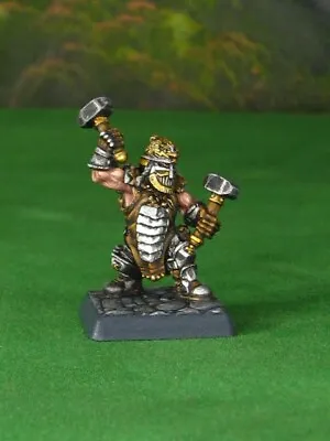 Pro Painted Rafm Miniatures D&d Dungeons & Dragons Dwarf Forgemaster Fighter • $55