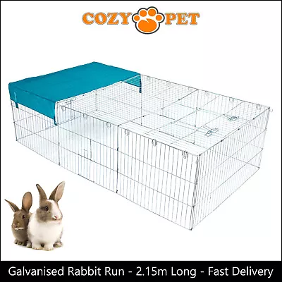 Rabbit Run By Cozy Pet Galvanised For Outdoor Use Guinea Pig Playpen Hutch RR05 • £49.99