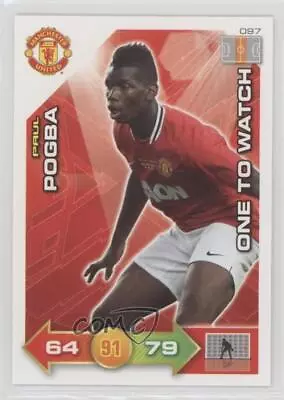 2011-12 Panini Adrenalyn XL Manchester United One To Watch Paul Pogba #097 • $9.10