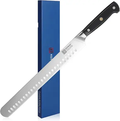 KEEMAKE Slicing Knife 12 Inches Carving Knife Ham Cutting Brisket Knife • $59.95