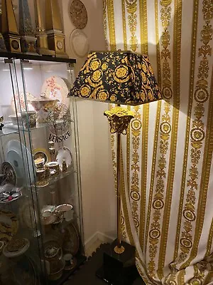 VERSACE LAMP MEDUSA BAROQUE LUXURY HOME DECOR RARE DISCONTINUED  $6000 REtail $ • $3900