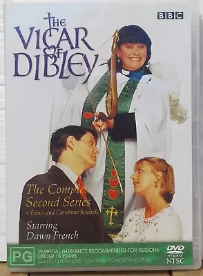 Vicar Of Dibley The : Series 2 (DVD 1998) Rated PG PAL Region 4 VG Condition  • $6