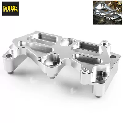 SILVER MAIN ENGINE MOTOR MOUNT BLOCK GIRDLE For VTEC B SERIES B16 B17 B18 B20 • $77.92