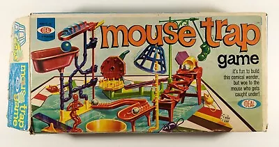 Mouse Trap Board Game 1975 Ideal Complete W/ Replacement Instructions • $34.99