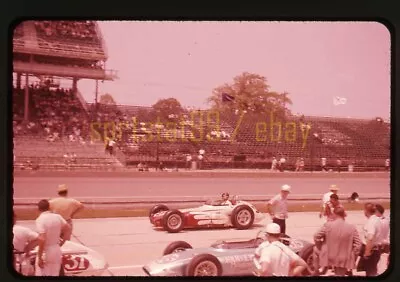 Paul Goldsmith #53 Epperly/Offy - 1962 USAC Indianapolis 500 - Vtg Race Slide • $19.45