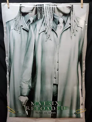 The Matrix Reloaded Twins - 2 Sided DS Theater Poster (27  X 40 ) • $22.99