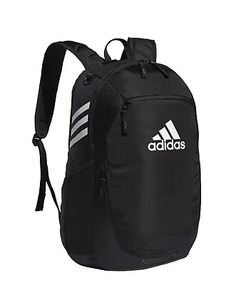 New Adidas Stadium Iii Team Soccer Backpack Bag  #  Black  - $60 Retail • $50