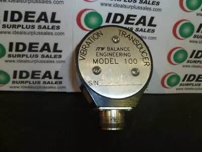 Balance Engineering Model 100 Vibration Transducer - USED • $70.84