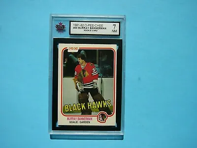 1981/82 O-pee-chee Hockey Card 68 Murray Bannerman Rookie Ksa 7 Nm Sharp!! Opc • $25.99