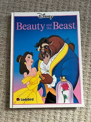 Disney Beauty & The Beast Hardback Book Ladybird - Vintage 1992 A4 Size • £29.99