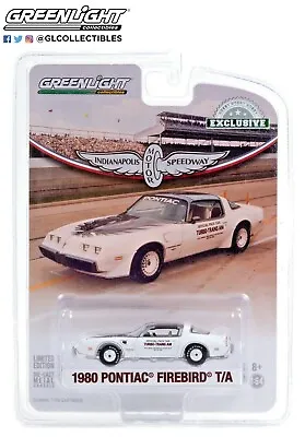 Greenlight 1/64 Indianapolis 500 1980 80 Pontiac Firebird T/A Pace Car 30226 • $7.99
