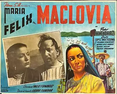 Maclovia Mexican Lobby Cards 1948 Espert Art Of Maria Felix • $50
