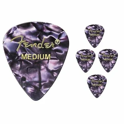 Fender 351 Premium Medium Celulloid Guitar Picks - Purple  Moto - 5 Picks • $8.39