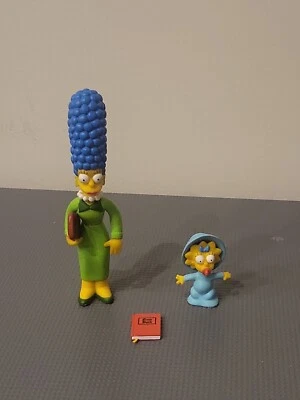 £10 • Buy Playmates Wos Simpsons Series 10 Sunday Best Marge & Maggie Action Figure