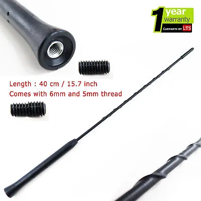 Vauxhall Astra H Black Rubber Replacement Am/fm Aerial Antenna Roof Mast • £5.99