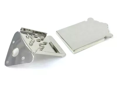 Nickel Finish Traditional Style Mandolin Tailpiece MT-0987-001 • $18.65