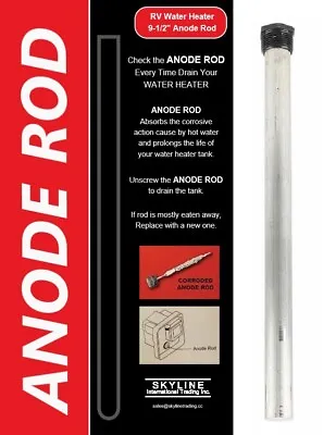 🔥 PREMIUM 🔥 Magnesium ANODE ROD 9-1/4'' RV Water Heater 💥 Suburban 232767 🚀 • $9.89