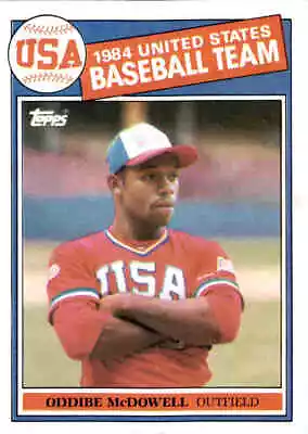 1985 Topps Team USA #400 Oddibe McDowell Olympic Baseball Card • $1.50