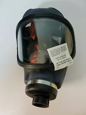 MSA Ultravue Single Port Full Face GAS Mask Air Purifying Respirator Med 457126 • $98