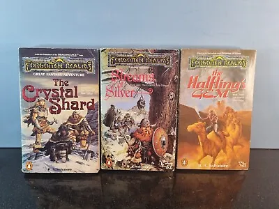 Dragonlace Forgotten Realms Complete The Icewind Dale Trilogy 1988 R.A.Salvatore • £39.99